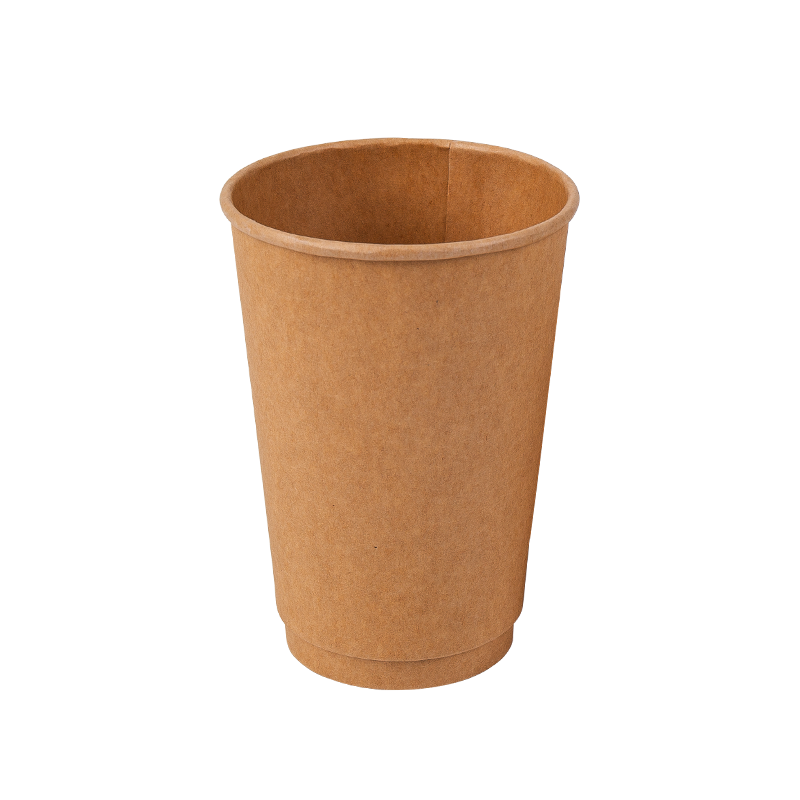Gobelet en papier double couche biodégradable jetable de 20 oz