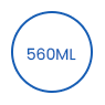 Bol en papier d'emballage dégradable jetable 560ML icon