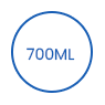 Bol en papier d'emballage dégradable jetable 700ML icon